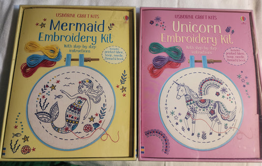 Embroidery Kits (2) - everything you need is included