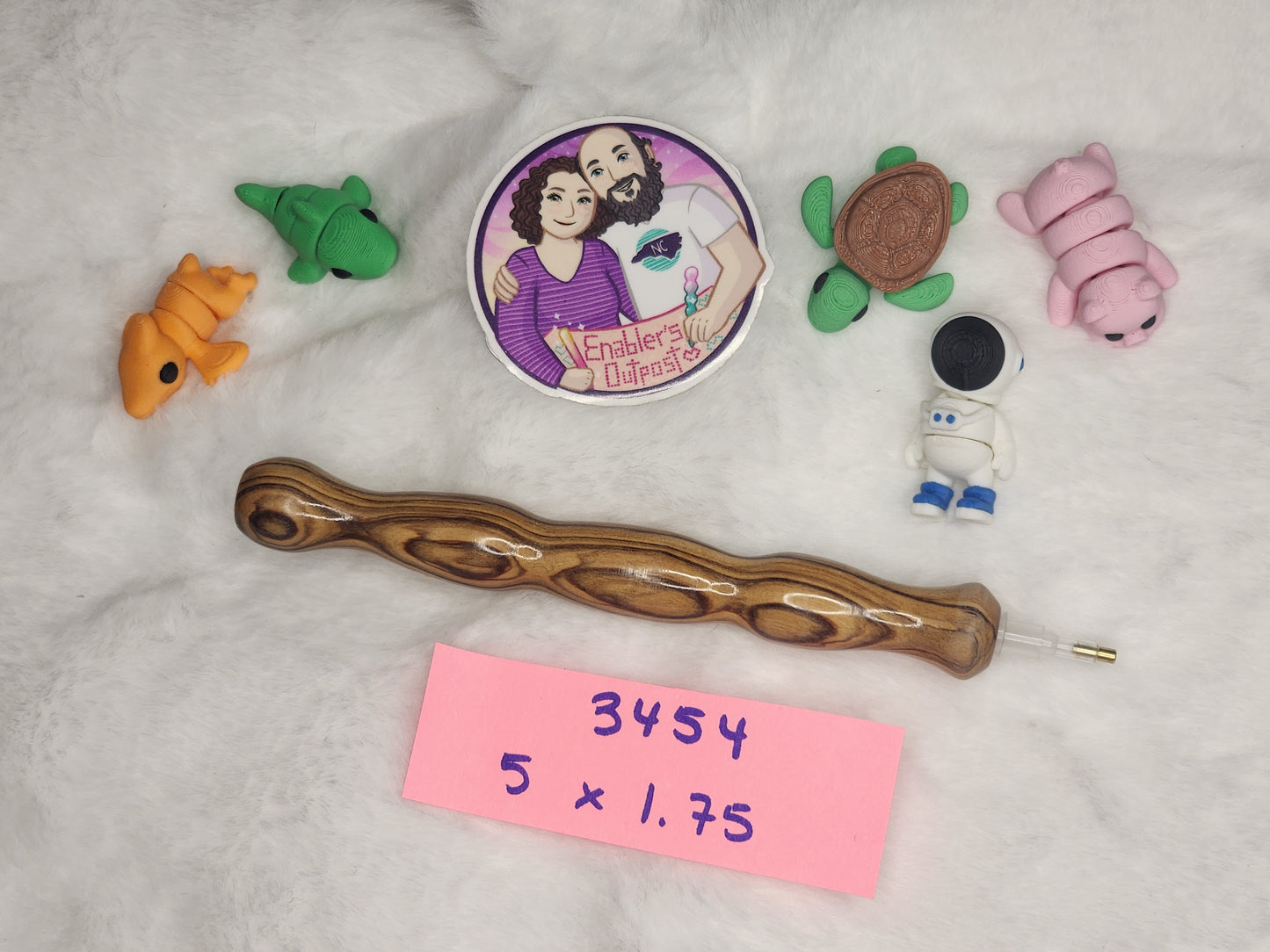 Wooden Thin Diamond Painting Pen