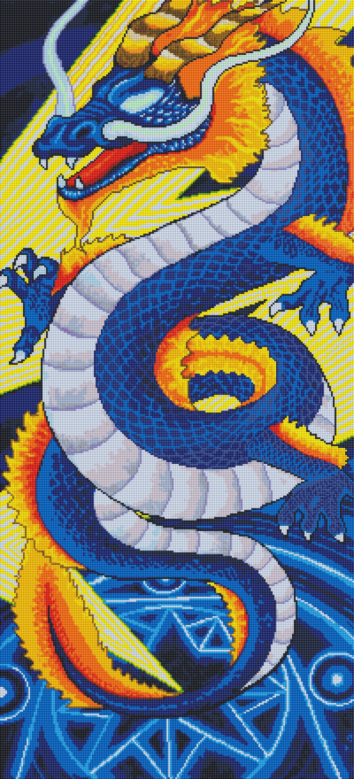 Super Dragon by Tori Nagay Art (Resin Square)