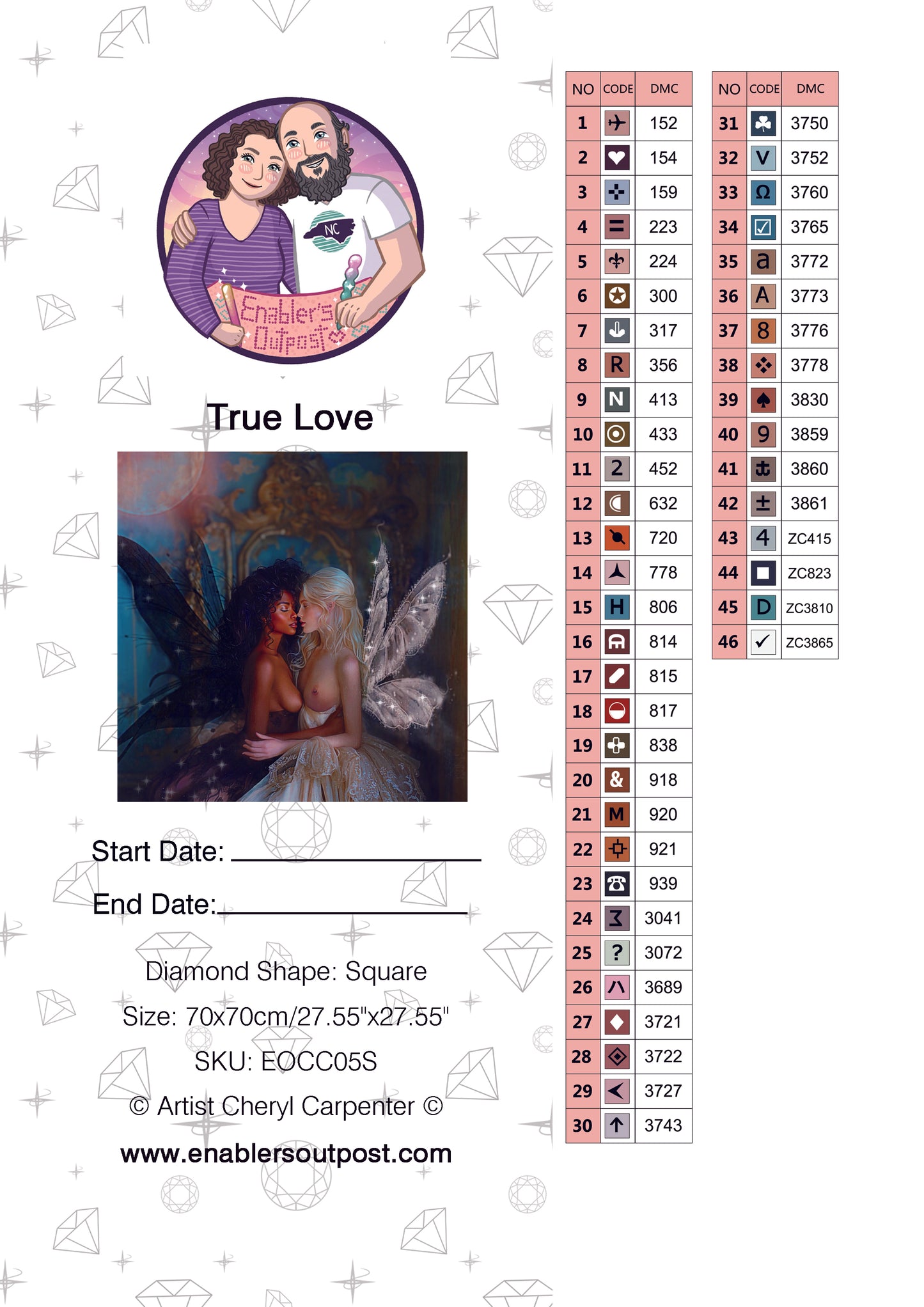 True Love by Cheryl Carpenter (Resin Square) NSFW