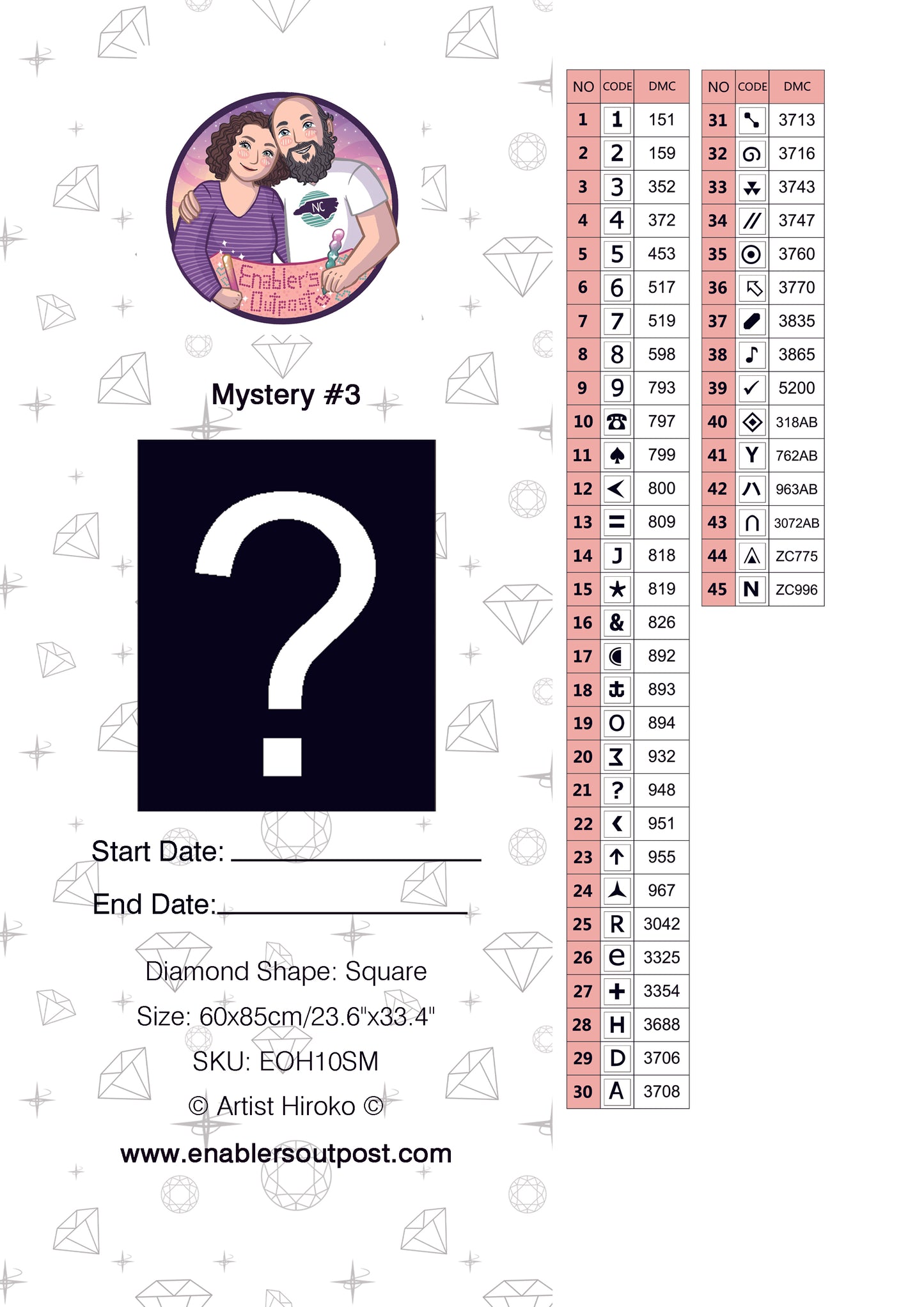 *NEW RELEASE* Mystery #3 (Fantasy figure) by Hiroko (Resin Square)