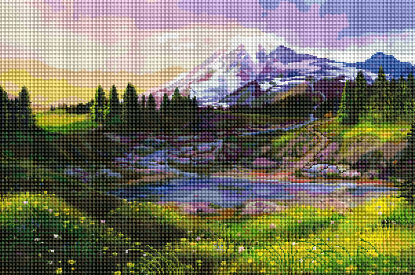 Mt Rainier by JK Roots (Resin Square)