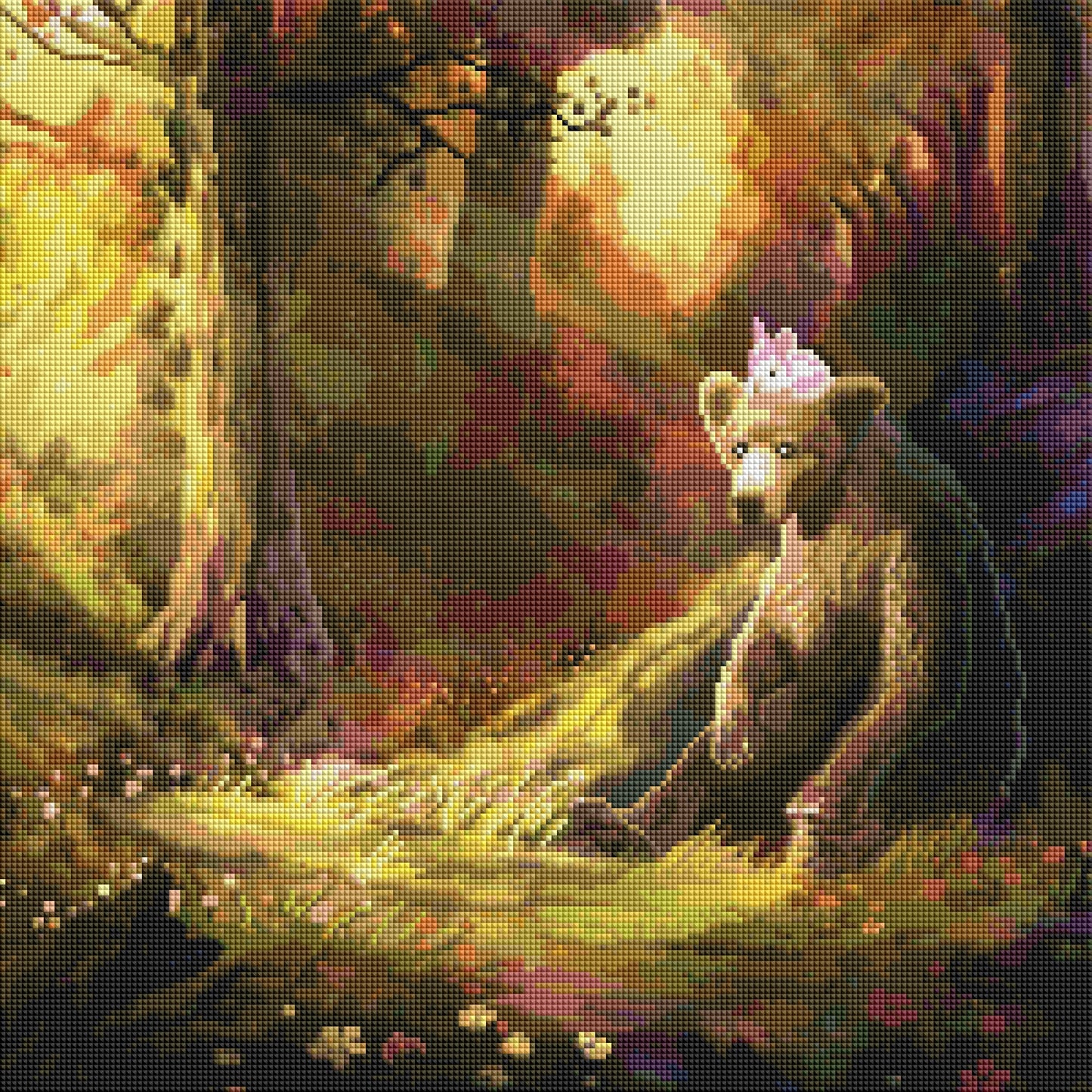 Two Friends by JK Roots (Resin Square)