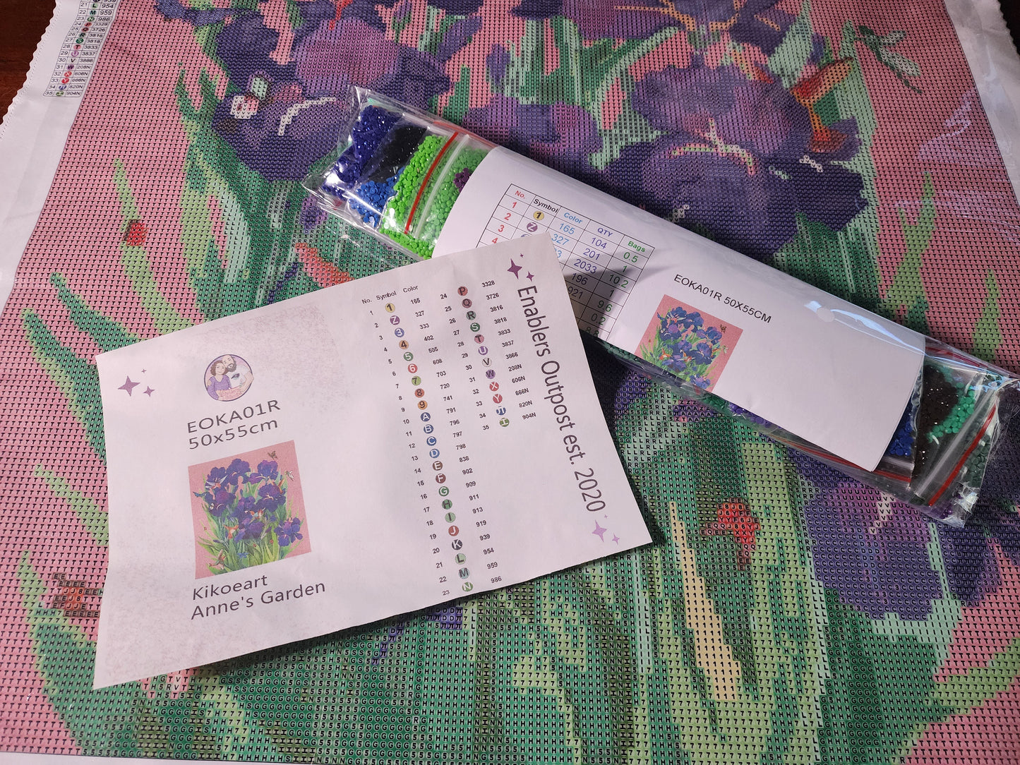 **$* Fundraiser *$** Anne's Garden v1 by Kikoe Art (Acrylic Rounds)