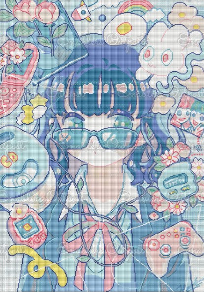 90s Girl by Hiroko (Resin Square)