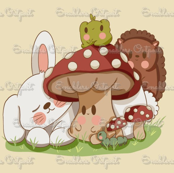 *NEW RELEASE* Gerald and Friends by Froggiebums (Resin Square)