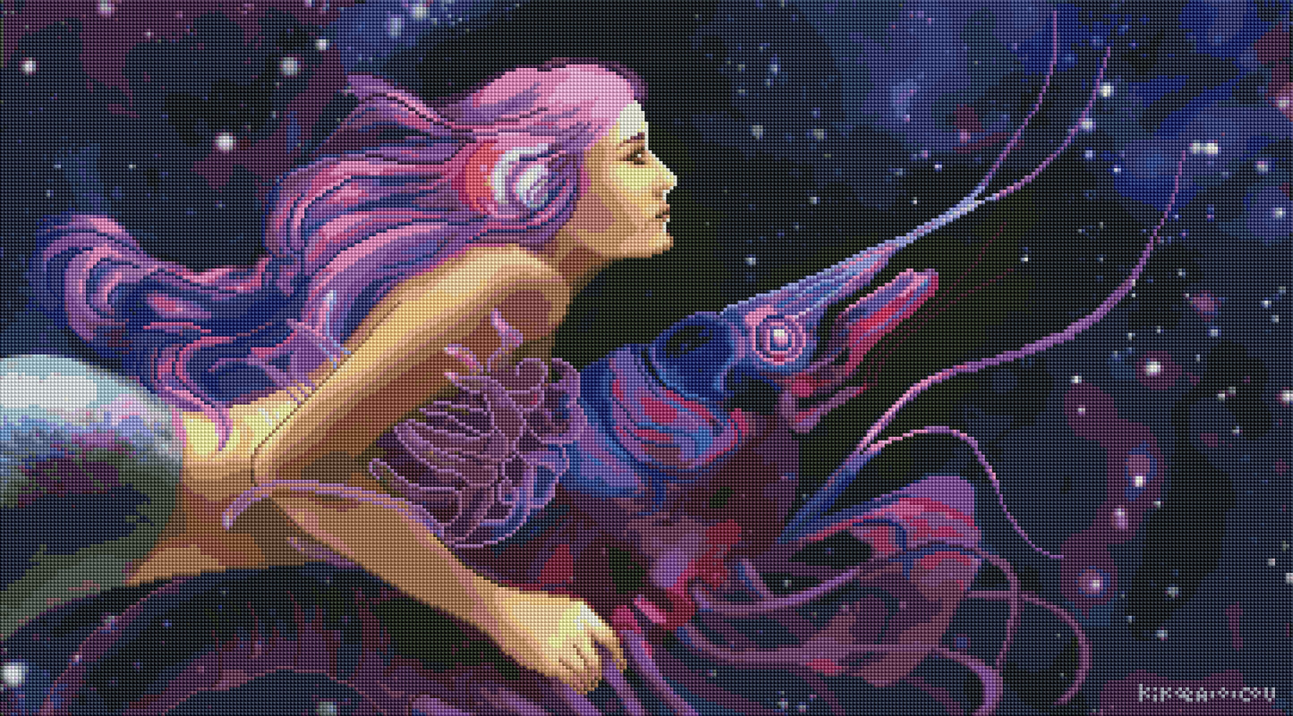 Part of Your Universe by Kikoeart (Resin Square)