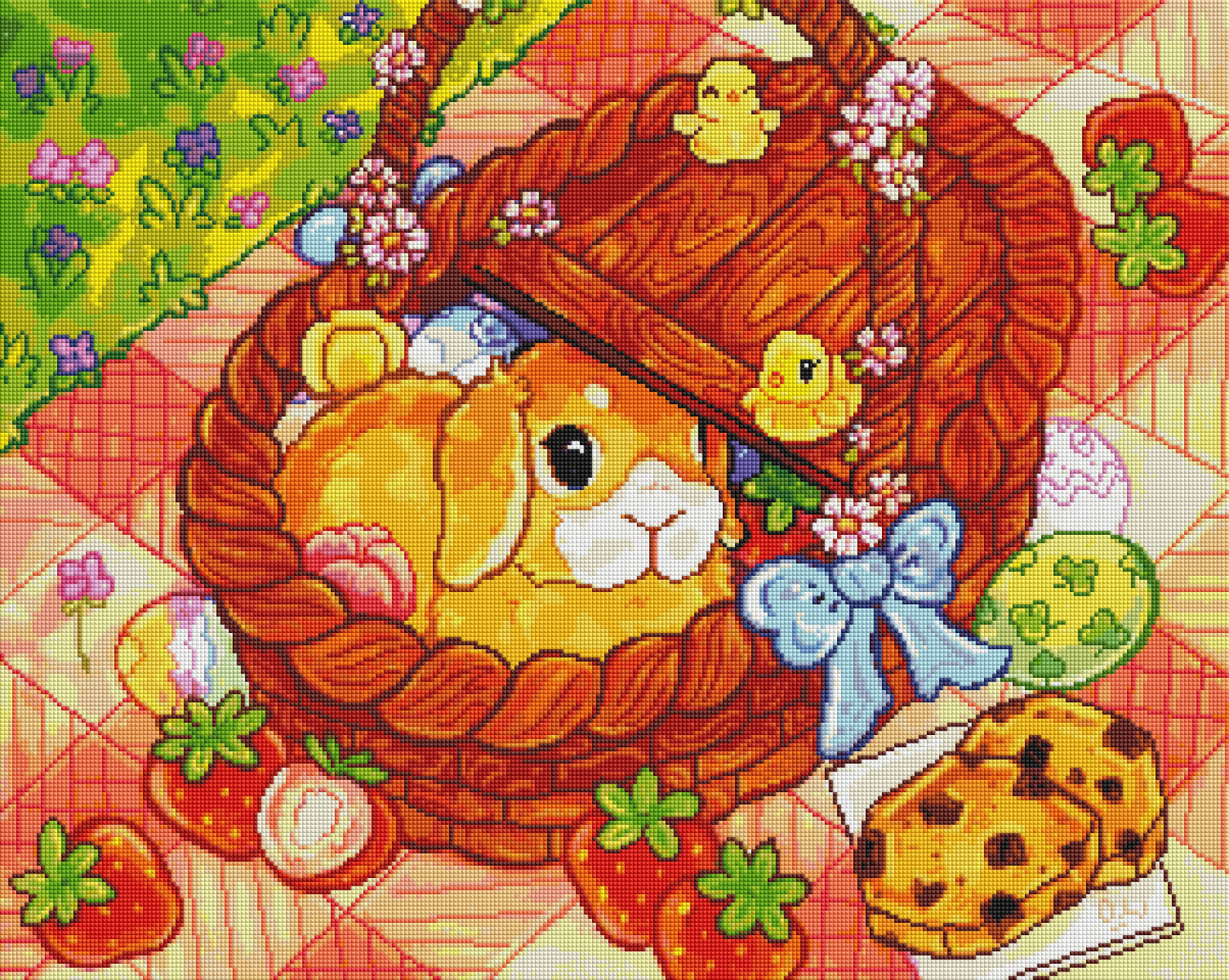 Loaf's Springtime Picnic by Purple Kitten Studios (Resin Square)