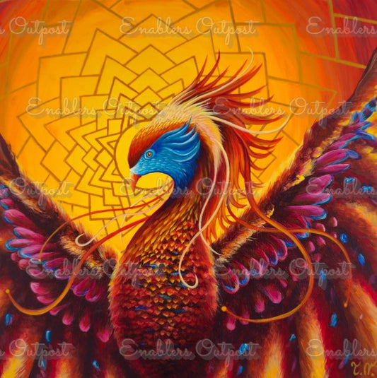 *NEW RELEASE* Rebirth in Radiance by Tori Nagay Art (Resin Square)