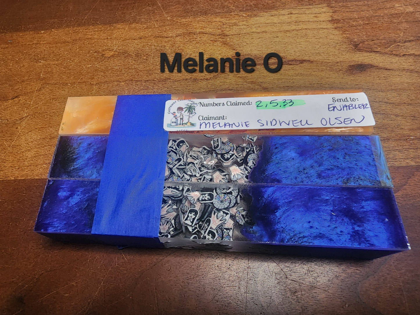 Melanie O Custom Turn Pre-Payment - Current TAT 8 to 12 week