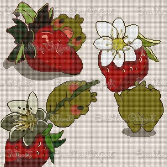*NEW RELEASE* Gerald's Strawberry Montage by Froggiebums (Resin Square)