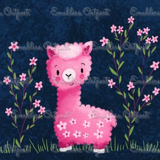 *NEW RELEASE* Cute Llama by Irma van Heumen (Resin Square)