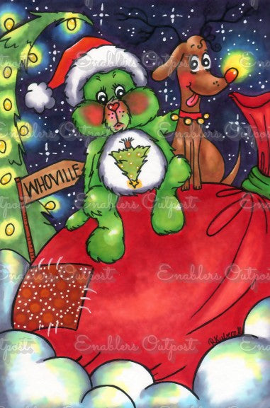 Grinchy Hugs by Regan Kubecek (Resin Square)