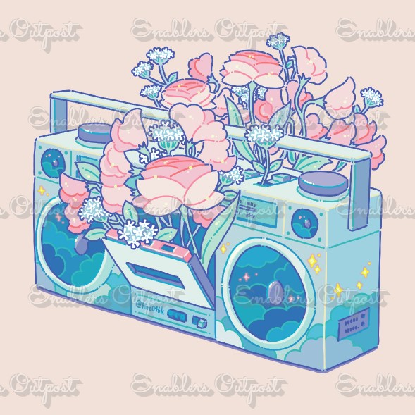 Boombox by Hiroko (Resin Square)