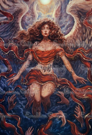 Rising by Indicreates (Resin Square)