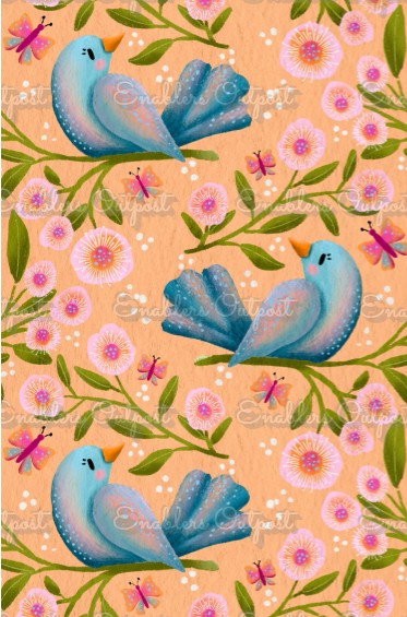 Happy Birds by Irma van Heumen (Resin Square)