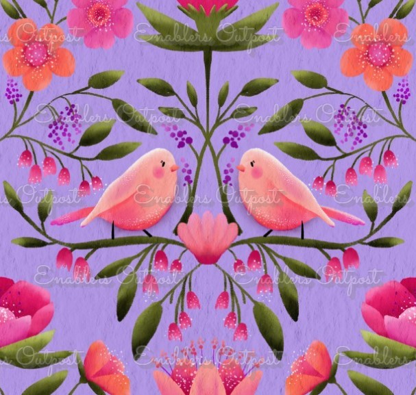 Love Bird Symmetry by Irma van Heumen - *Limited Qty In-Stock*