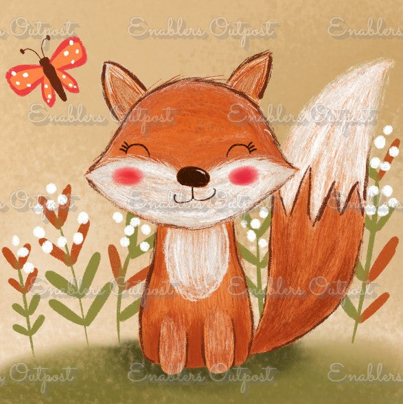 *NEW RELEASE* Sweet Little Fox by Irma van Heumen (Resin Square)