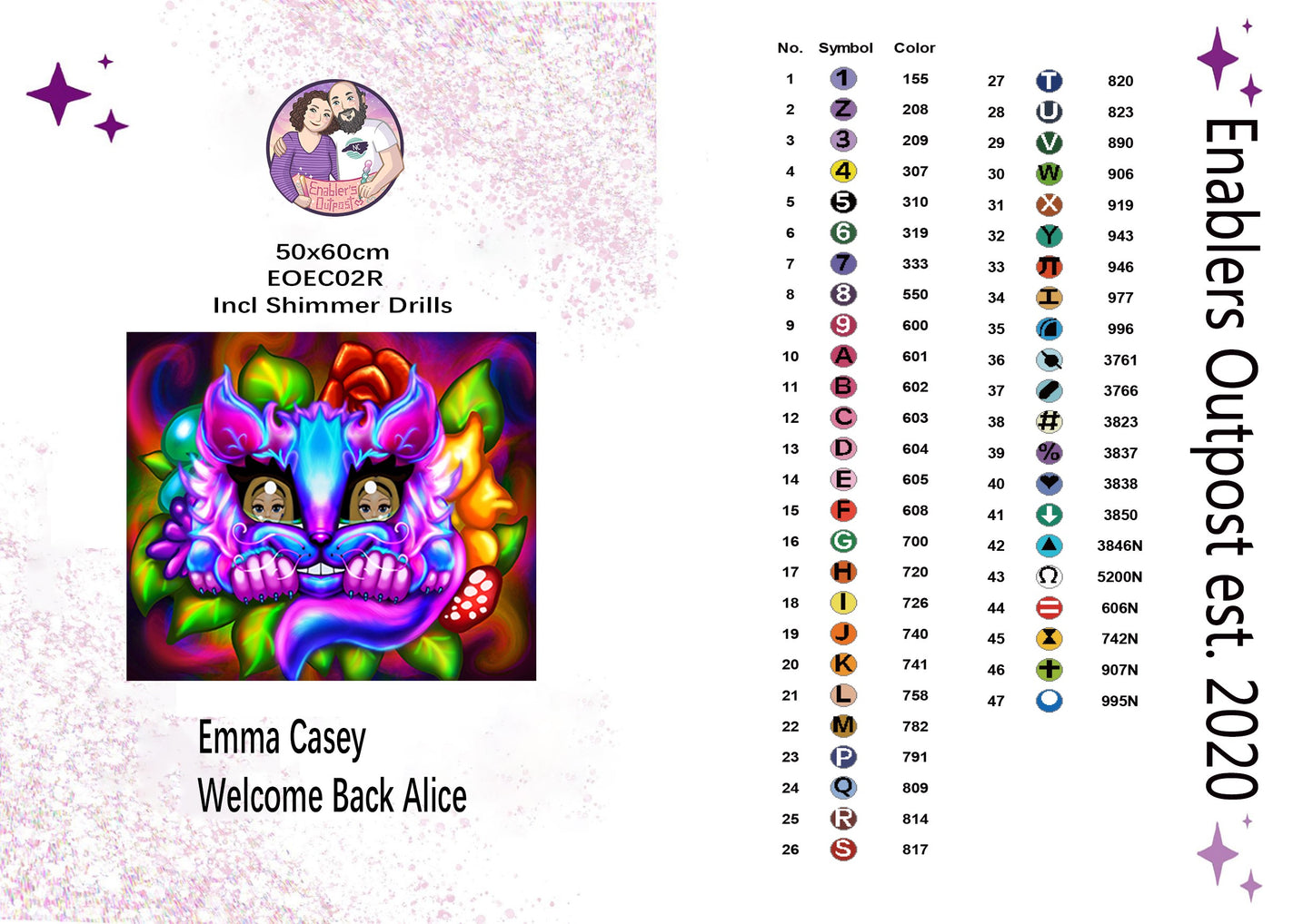 Welcome Back Alice by Emma Casey (Acrylic Rounds)