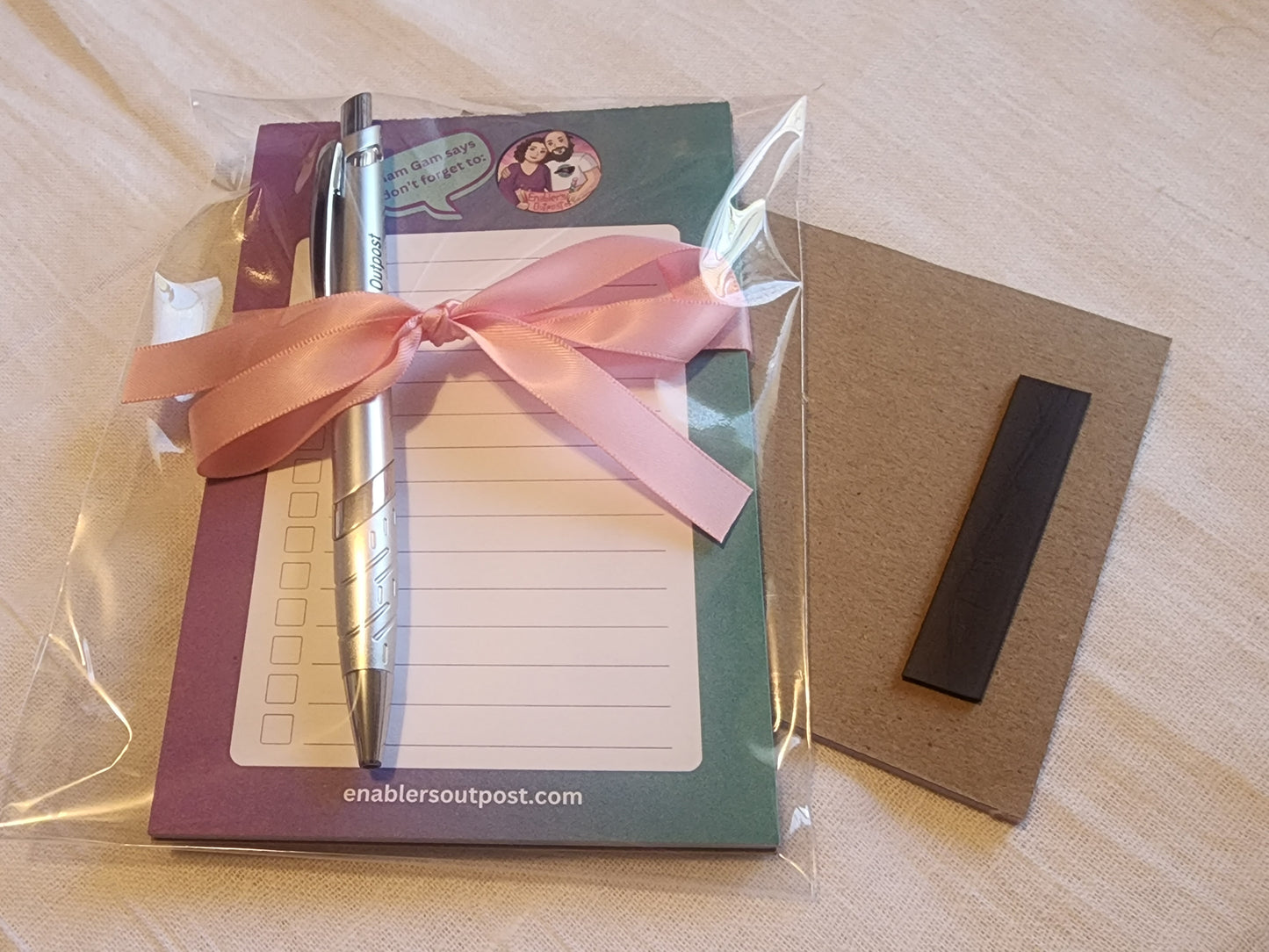 Gam Gam's Note Pad & Pen